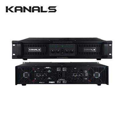 KANALS BK4-2400 카날스 전문가용 4채널 파워앰프 (4옴 600W)