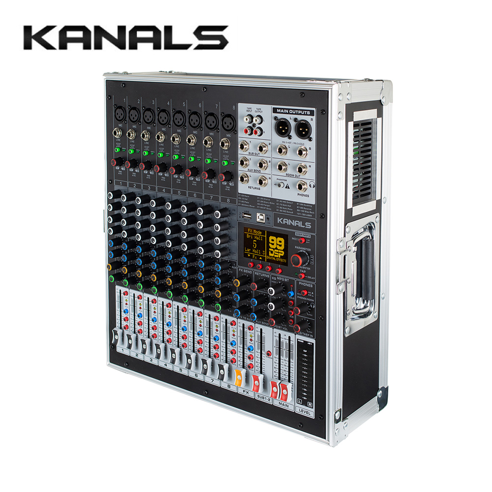 KANALS BKT-1400H 카날스 700W*2채널 4옴 케이스형 파워드믹서