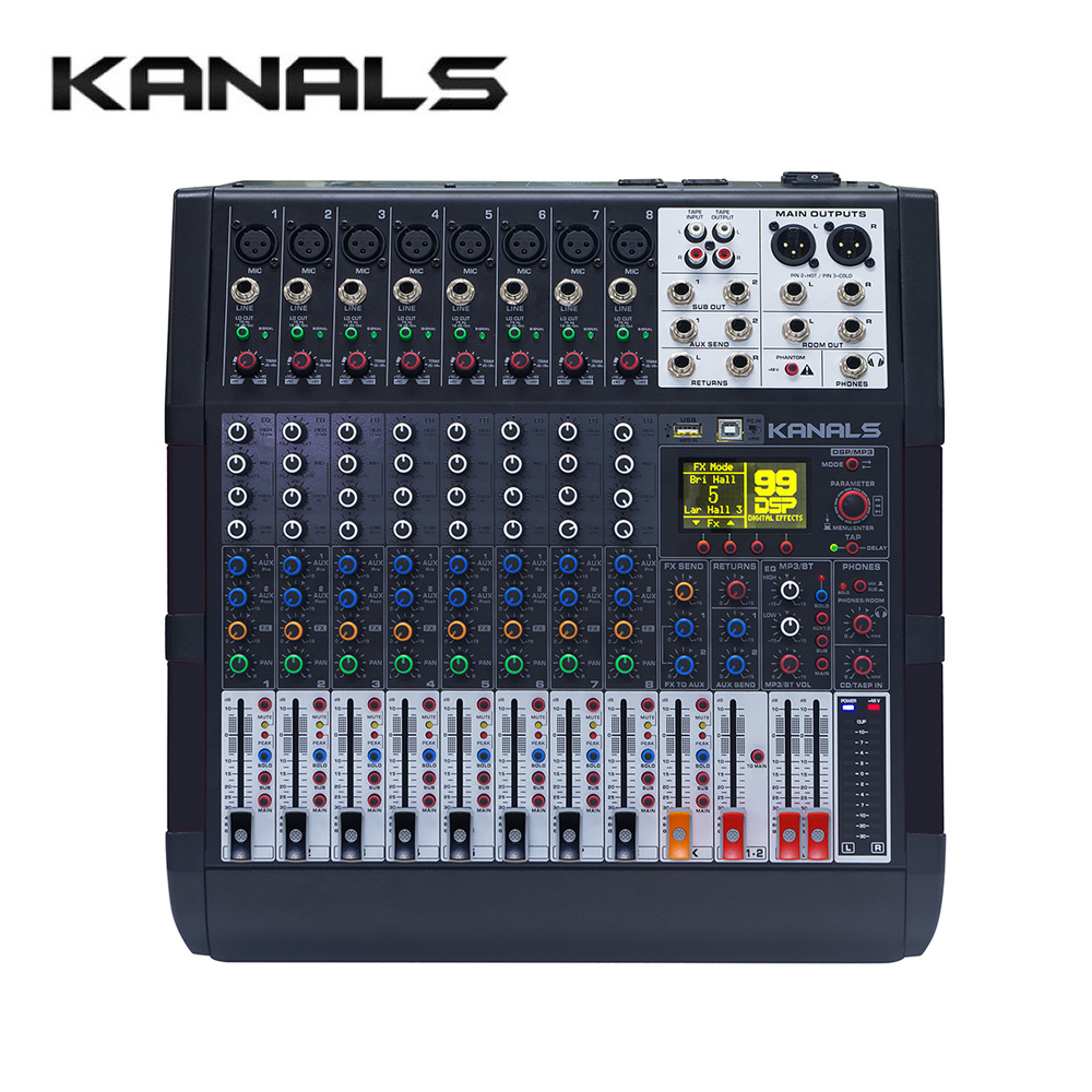 KANALS BKT-1400 카날스 4옴 700W*2채널 파워드믹서