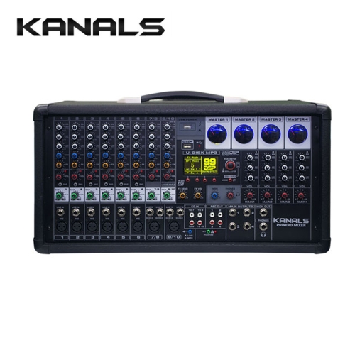 KANALS BKM4-2800 박스형 파워드믹서(700W * 4채널 4옴)