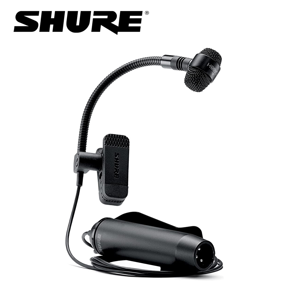 SHURE PGA98H-LC 슈어 단일지형성 콘덴서 구즈넥 악기용마이크 목관,금관악기용 유선마이크
