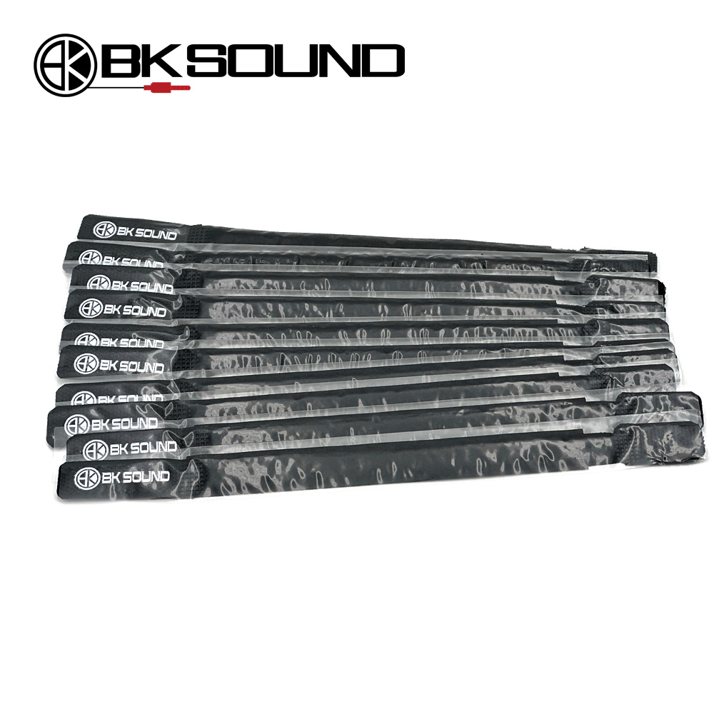 케이블 정리용 벨크로 검정(10개입)