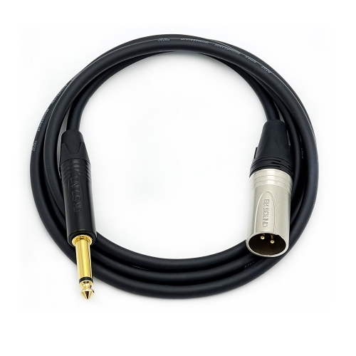 BK2020 BK XLR(수) - 골드 55 TS(모노) 케이블 장비연결케이블 국산고급 BK케이블 제작케이블