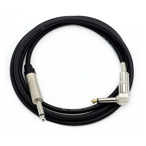 BK1010 BK 니켈 55TS - 기역자 55TS(모노) 악기전용케이블 고급BK케이블