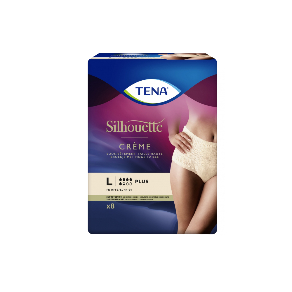 테나 레이디 실루엣 언더웨어 플러스 대형 8매 2팩