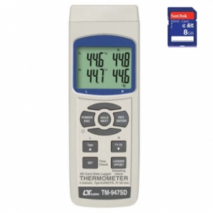 LUTRON 4채널 온도계 <BR> TM-947SD