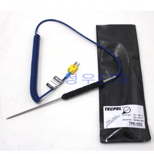 TECPEL 탐침형온도센서 <BR> TPK-03S  (-50~800˚C)