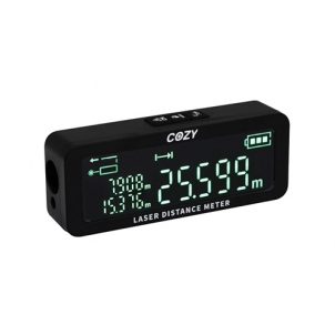 COZY 코지 레이저 거리측정기 <BR> CZ-NLDM-50 <BR> 부피, 면적, 피타고라스, 레이저줄자