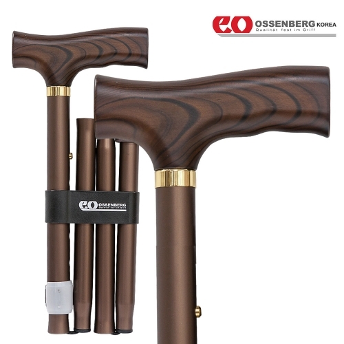 우드 프리츠그립 접이식 지팡이  Ossenberg 17803