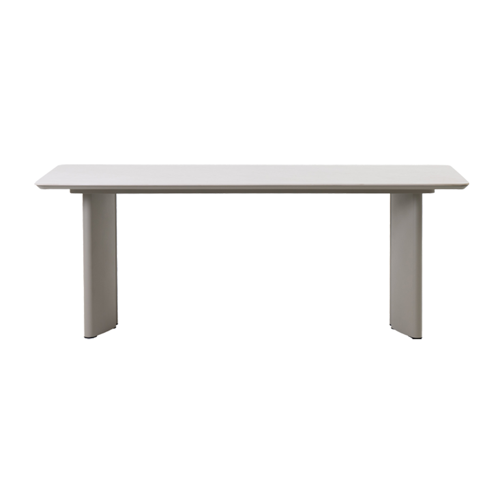 빅토리 다이닝 테이블 - 카키