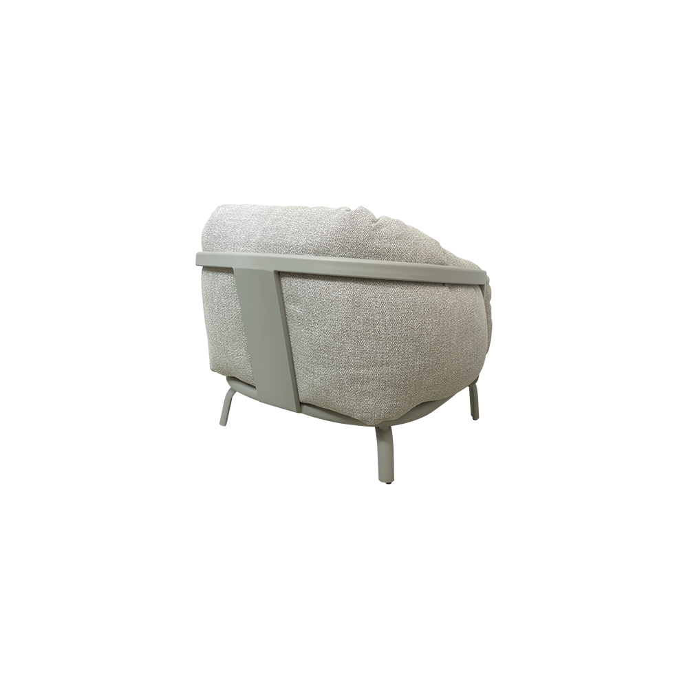 소프트 라운지 체어 - 카키