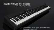 카시오 PX-S1000 하이그로시 디지털피아노,블루투스