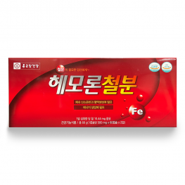 종근당건강 헤모론철분 500mg x 120캡슐