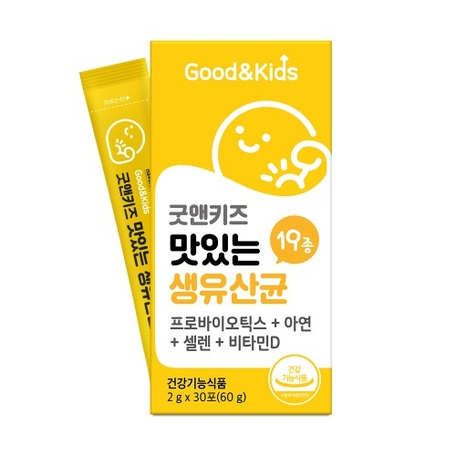 내츄럴플러스 굿앤키즈 맛있는 생유산균