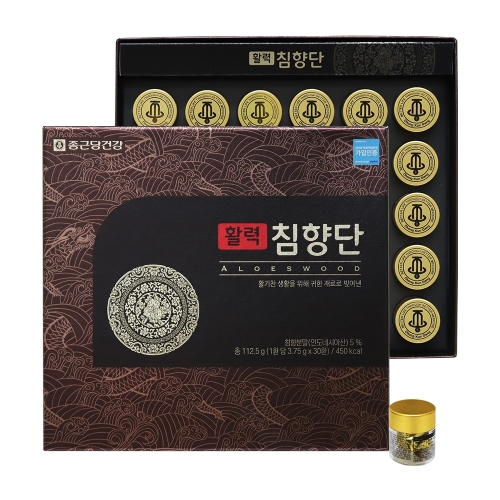 종근당건강 활력 침향단 3.75g x 30환 (총 112.5g)