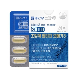 종근당 20100 초임계 알티지 오메가3