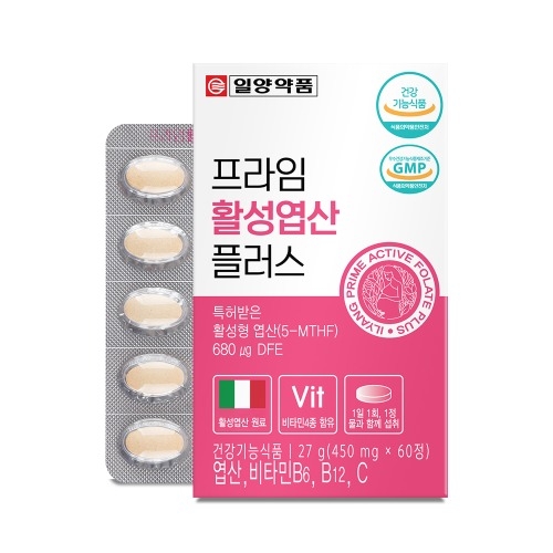 일양약품 프라임 활성엽산 플러스