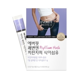 내츄럴플러스 에버핏 쾌변엔 차전자피 식이섬유