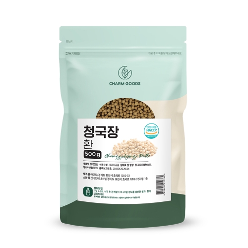 Charm Goods 청국장환 500g /팩