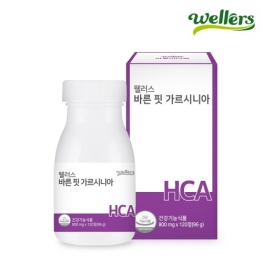 웰러스 바른 핏 가르시니아 800mgx120정