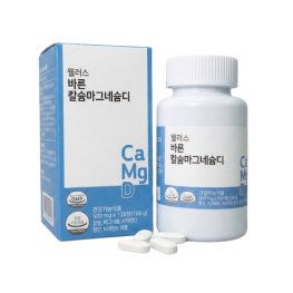 웰러스 바른 칼슘마그네슘디 900mg x 120정