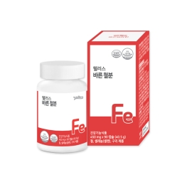 웰러스 바른 철분 450mg x 90캡슐