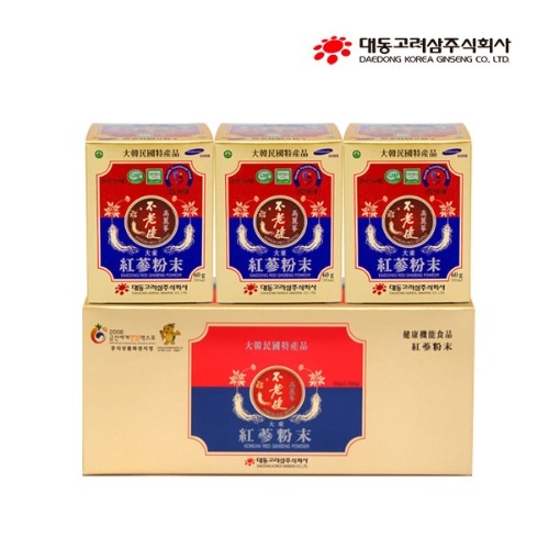 대동고려삼 홍삼분말세트 60gx3병(쇼핑백동봉)