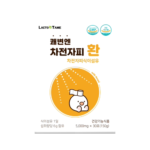락토테미 쾌변엔 차전자피 환 5000mg x 30포