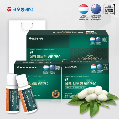 코오롱제약 쎈 실크알부민 VIP 750 25mlX30병