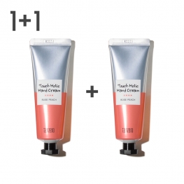 텐제로 터치 홀릭 핸드 크림 로즈 피치 50ml 1+1