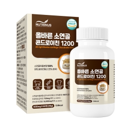 뉴트리너스 올바른 소연골 콘드로이친 1200 600mg x 60정