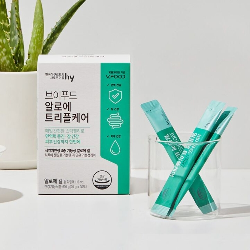 한국야쿠르트 브이푸드 알로에 트리플케어 20g x 30포