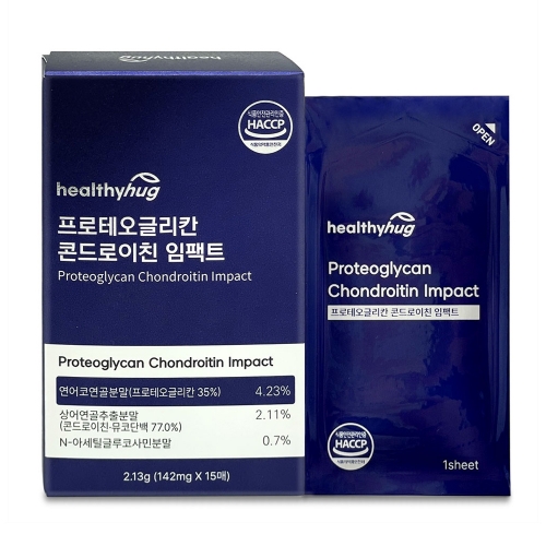 헬씨허그 프로테오글리칸 콘드로이친 임팩트 142mg x 15매
