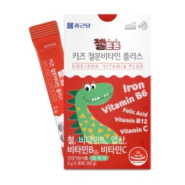 종근당 젤튼튼 키즈 철분비타민 플러스 2g x 30포