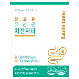 락토테미 장포유 유산균 차전자피 6g x 30포