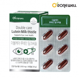 로니웰 더블케어 루테인 밀크씨슬 (1,000mg×30캡슐)