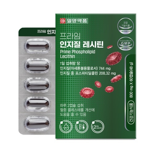일양약품 프라임 인지질 레시틴 800mg x 60캡슐