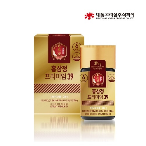 대동고려삼 홍삼정 프리미엄 39 농축액 240g(쇼핑백동봉)