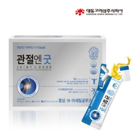 대동고려삼 관절엔 굿(정제500mg x 2정 + 액상 30ml) 30포(쇼핑백동봉)