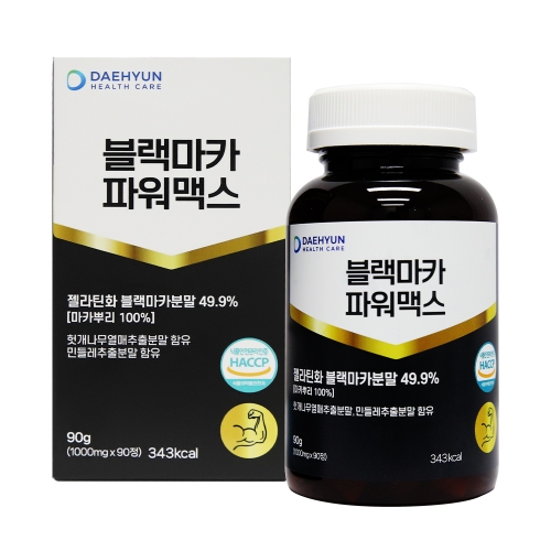대현헬스케어 블랙마카 파워맥스 1,000mg x 90정