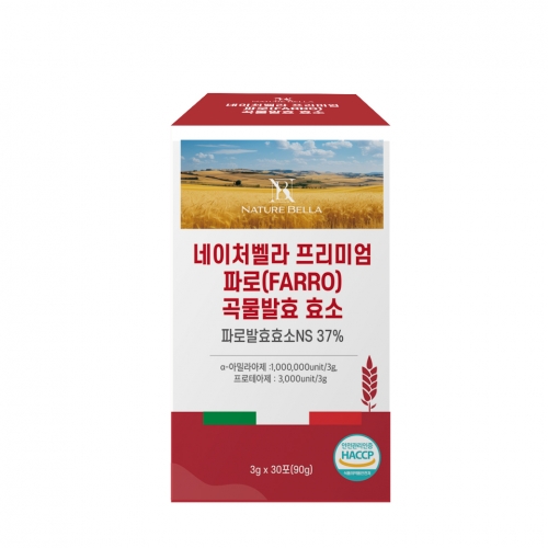 네이처벨라 프리미엄 파로 곡물발효 효소 3g x 30포