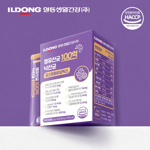 일동생활건강 생유산균 100억 낙산균 포스트바이오틱스 2g x 30포