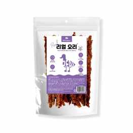 펫레터 리얼 사사미 오리 슬라이스 70g