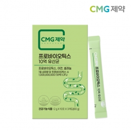 CMG제약 프로바이오틱스 10억 유산균 2g x 10포 x 3개입