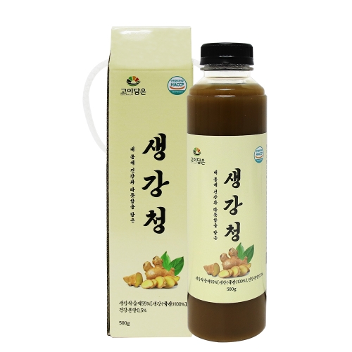 고이담은 생강청 500g (1병)