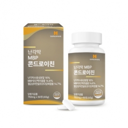 웰러스 난각막 MBP 콘드로이친 750mg x 60정