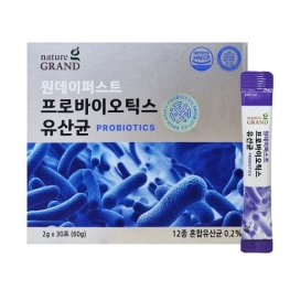 네이처그랜드 원데이퍼스트 프로바이오틱스 유산균 2g x 30포