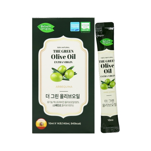 더 그린 올리브오일 10ml x 14포