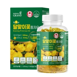 네이처그랜드 달맞이꽃종자유 1005mg x 180캡슐