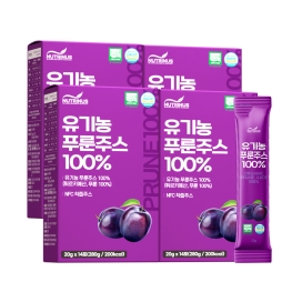 뉴트리너스 유기농 NFC 푸룬주스 100% (20g x 14포) x ★ 4박스 ★